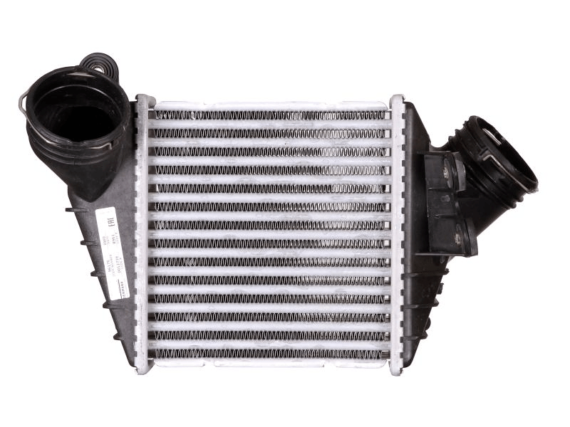 Intercooler VW New Bettle, 07.2001-2010, motor 1.9 TDI 74kw, diesel, cu/fara AC, aluminiu brazat/plastic, 204x183x85 mm, fara senzor presiune,