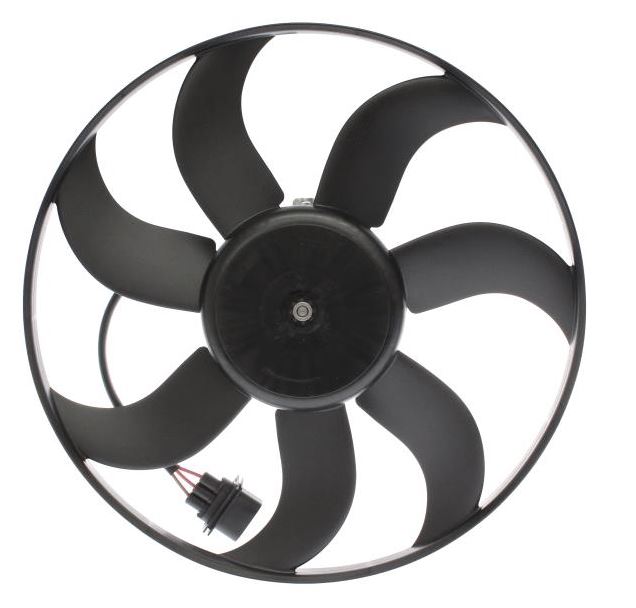 GMV ventilator radiator Seat Cordoba (6L), 2002-2009, motor 1.2; 1.4, 1.6 benzina, 1.4 TDI, 1.9 TDI/SDI, diesel, cu AC, 300/90 W; 3 pini, tip Siemens
