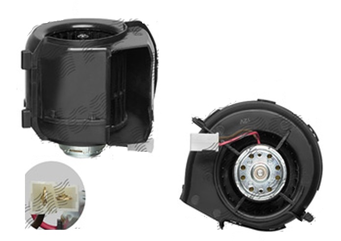 Ventilator habitaclu Audi 80/90, 1978-1991, Coupe QUATTRO 1980-1988, 80 Coupe (B3), 1988-1996, 80/90 Coupe (B2)/QUATTRO, 1980-1988, +F1036 motor diesel/benzina, cu AC, cu 2 pini,