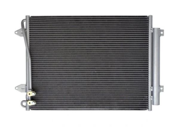 Condensator climatizare VW CC, 05.2015-12.2016; PASSAT (B6/B7), 2005-2014; PASSAT CC, 2008-2012 motor benzina, cutie manuala/automata, full aluminiu brazat, 610 (570)x460x16 mm,