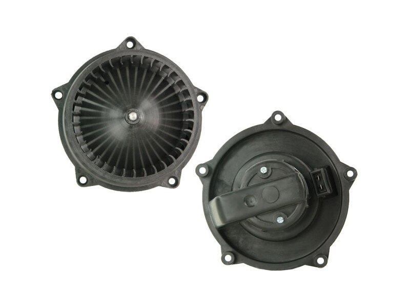 Ventilator habitaclu VW Transporter/Multivan/Caravelle; T4, 1991-2003, motor 1.8, 2.0, 2.5, 2.8 V6, 2.8 VR6, benzina, 1.9 D/TD, 2.4 D, 2.5 TDI, diesel, ventilator aditional spate, cu 2 pini, 3500 obr/min, putere 70 W, diametru 120 mm