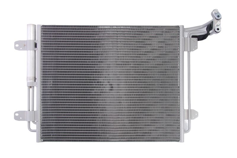 Condensator climatizare VW Tiguan, 05.2015-, motor 1.4 TSI, 92kw/110 kw benzina; 2.0 TDI, 110kw/140 kw diesel, full aluminiu brazat, 580(540)x450x16 mm, cu uscator filtrat