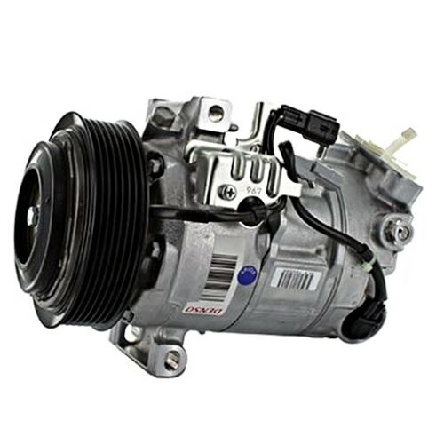 Compresor aer conditionat Nissan Qashqai (J11), 2013-, motorizare 1.2 DIG-T, 85kw, benzina; 1.6 dci, 96kw, diesel, rola curea 115 mm, 7 caneluri, de tip Denso: 6SBH14C